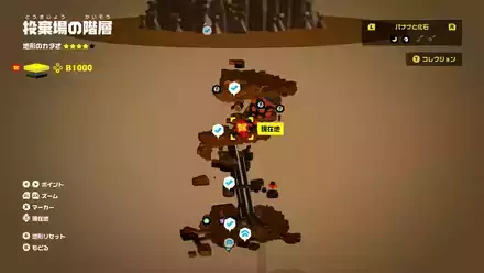 ボーナスステージ_投棄場B1000のマップ