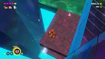 ゴール地点手前