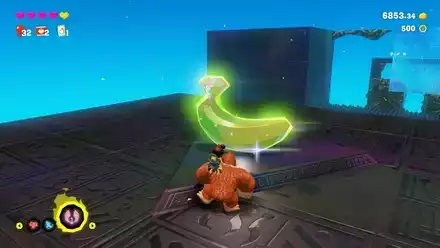 ゴール地点に3個目のバナモンド