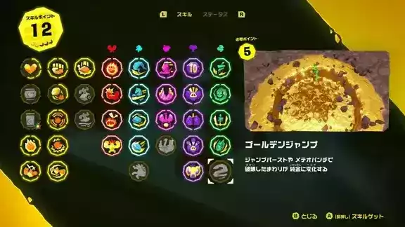 ゴールデンスキル