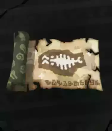 レア化石の地図画像