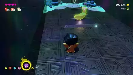 ゴール地点に3個目バナモンド