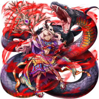 オセロニアの［黒神蛇の秘術］トゥナ・トゥナの画像