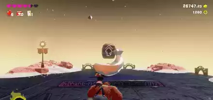 ゴール前で3つ目のバナモンドを入手