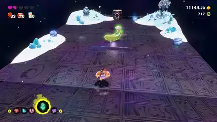 ゴール地点に3個目バナモンド