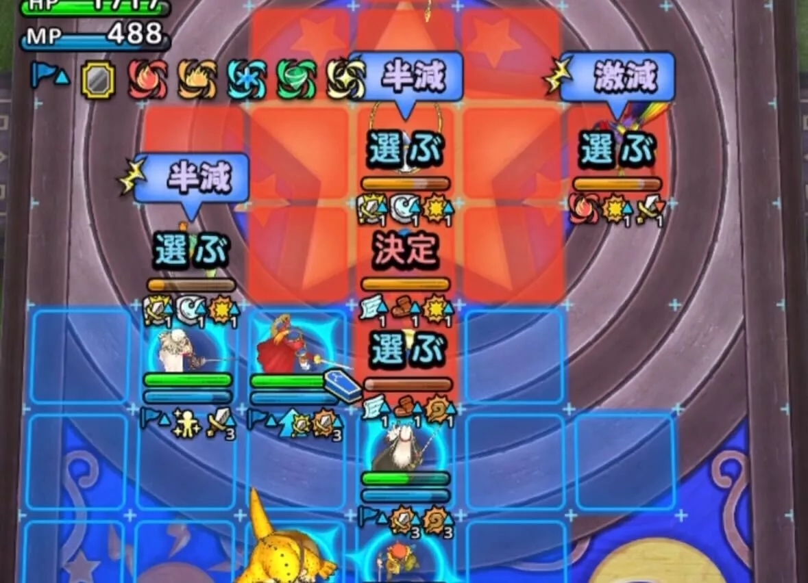 次点で火力枠の少女ミレーユを倒す