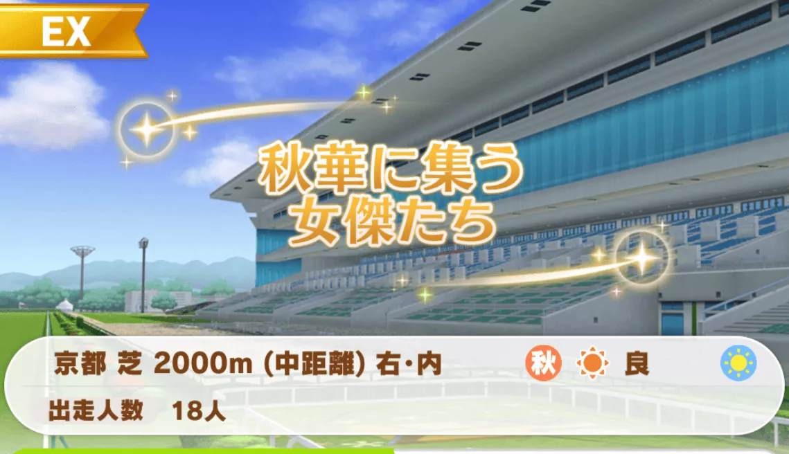 秋華に集う女傑たち