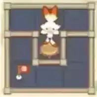 ヒバニーのジャンプでめいろ画像