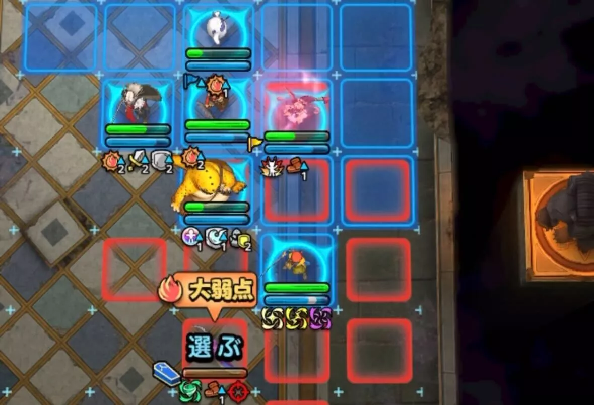 3ターン目にエレジアを倒して与ダメを上げる