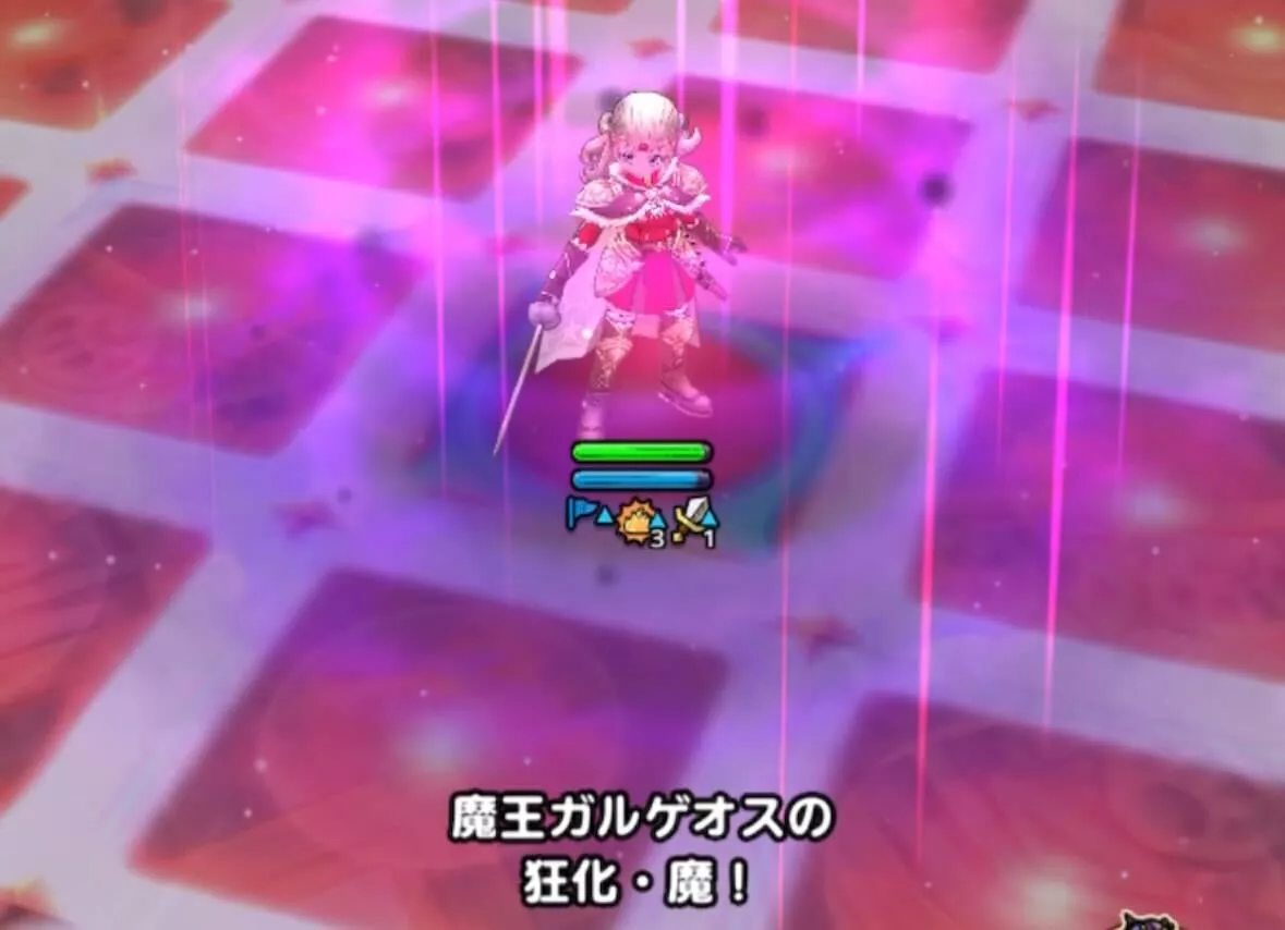 3ターン目の強化・魔はアンルシアが受ける