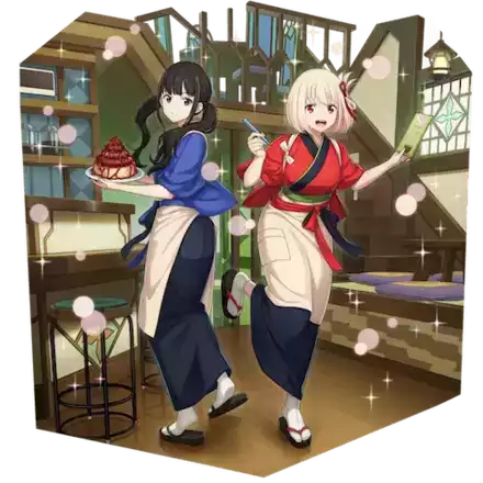 オセロニアの［喫茶リコリコ］千束＆たきなの画像