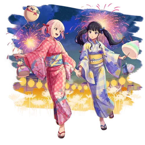 オセロニアの［納涼まつり］千束＆たきなの画像