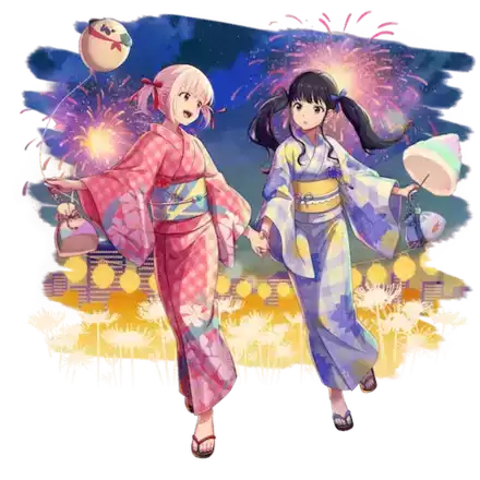 オセロニアの［納涼まつり］千束＆たきなの画像