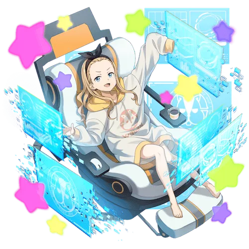 オセロニアの［天才ハッカー］クルミの画像