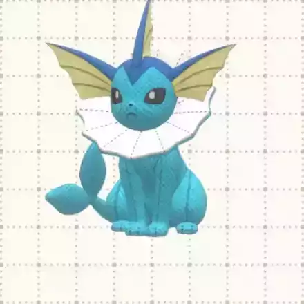 シャワーズ画像