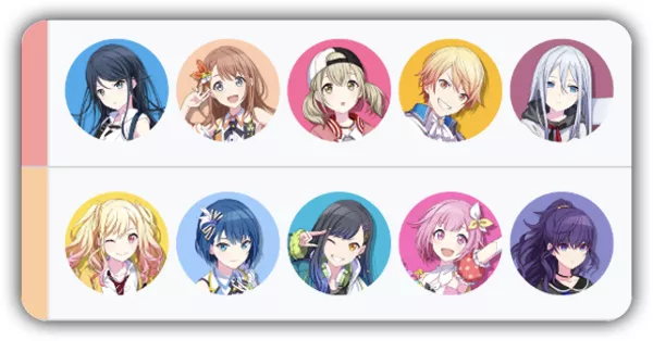 キャラランキング