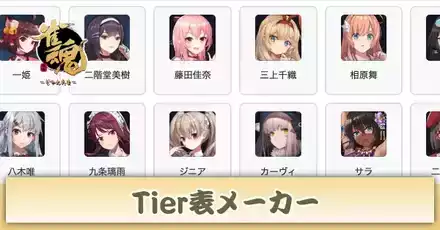 Tier表メーカー