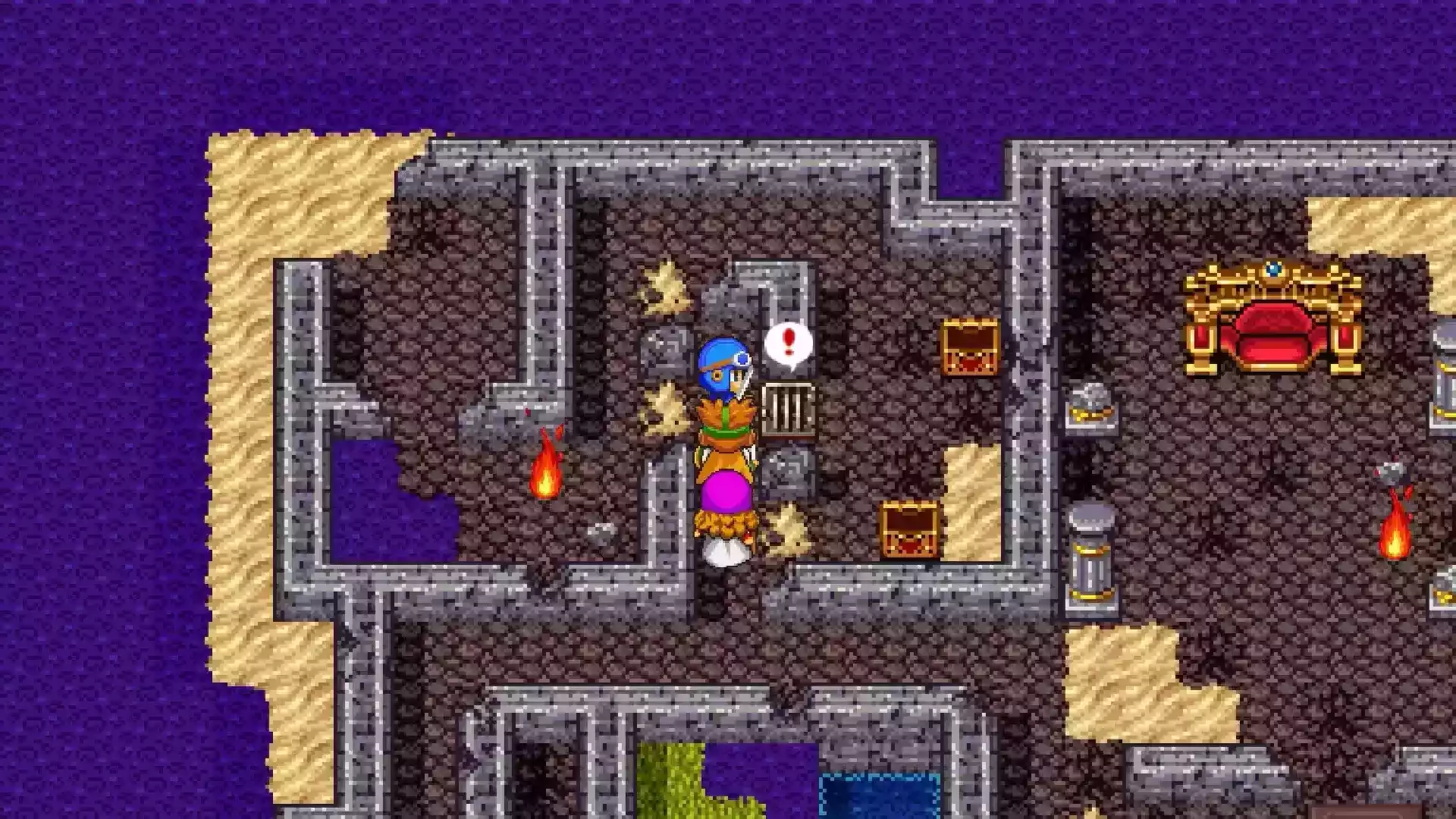 ムーンブルクの城