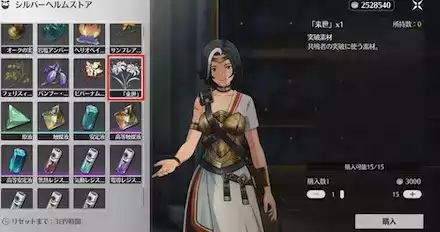 シルバーヘルムストア15個