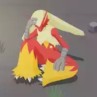 バシャーモの星1寝顔画像