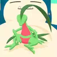 ジュプトルの星4寝顔画像