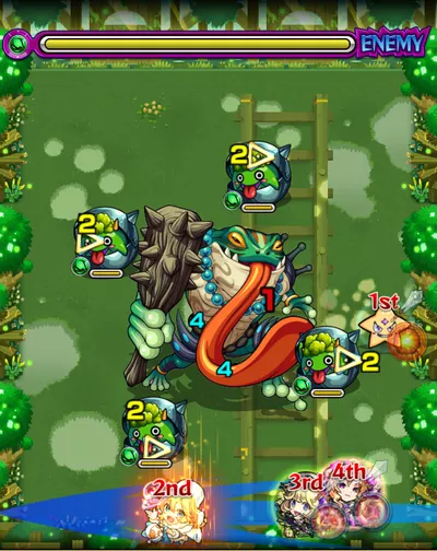 アナスタシア横カン矢印