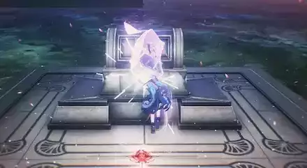 聖物箱収集の操作画面