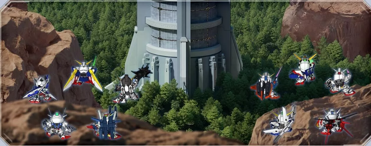 フリー部隊の2編成で1階層から登っていく