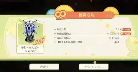 ステージクリア