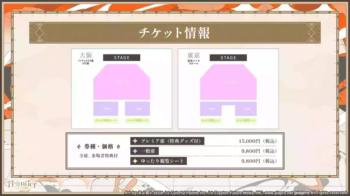 セカライ5thチケット情報③