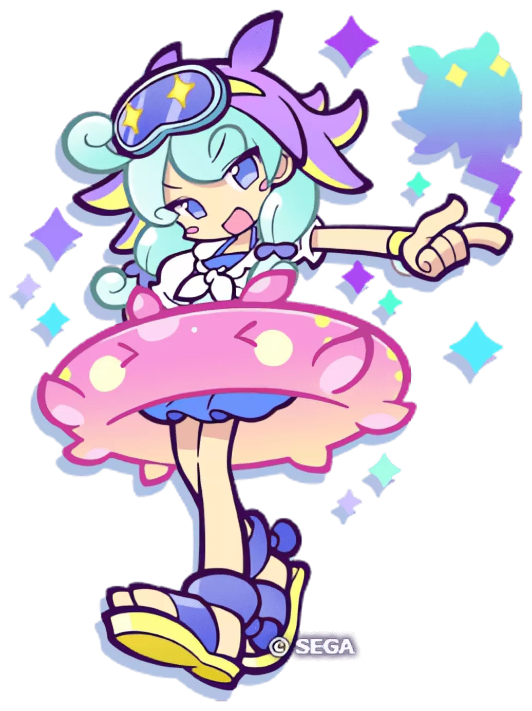 シースルーのメリリース（星7）