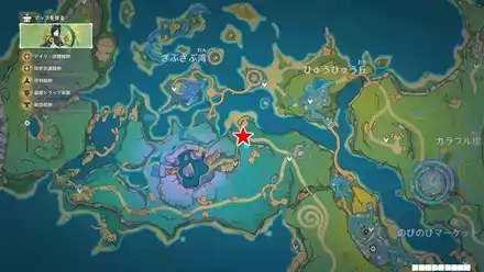 輝け！ピピルパン・アイドルコンテスト！のマップ