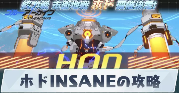 ホドINSANEの攻略