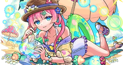 夏を満喫するきのこ占い師 マムルα バナー