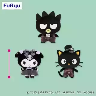 サンリオキャラクターズ ダークブラックぬいぐるみ②