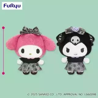 マイメロディ・クロミ ダークブラックBIGぬいぐるみ