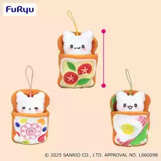 はなまるおばけ はなまるっ！ベーカリーなの トーストおふとんマスコット