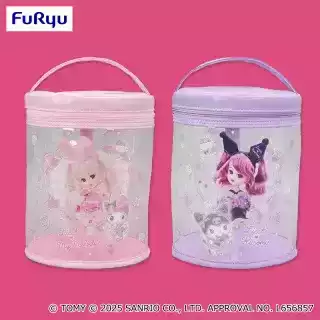LiccA×My Melody Kuromi おめかしクリアバニティポーチ