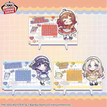 学園アイドルマスター きゅるぽっぷん アクリル万年カレンダーvol.4