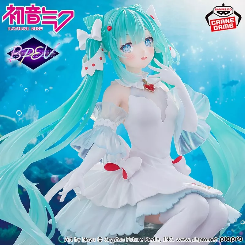 初音ミク】ミクのクリオネ風フィギュアが登場！透明感あふれる姿