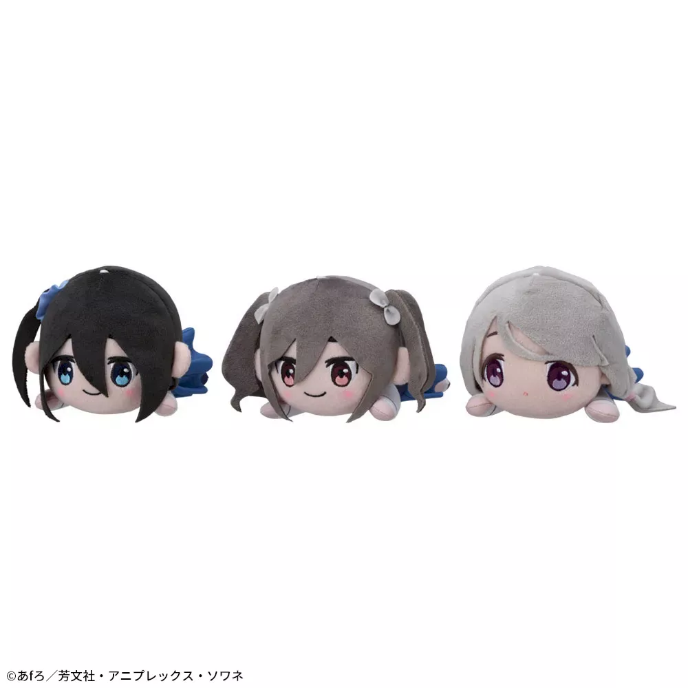 mono】雨宮さつきたちの寝そべりぬいぐるみが登場！ゆるっと