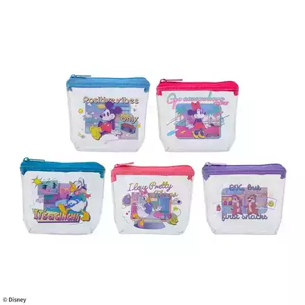 ミッキー&フレンズ　クリアミニポーチ ～SUMMER POP～