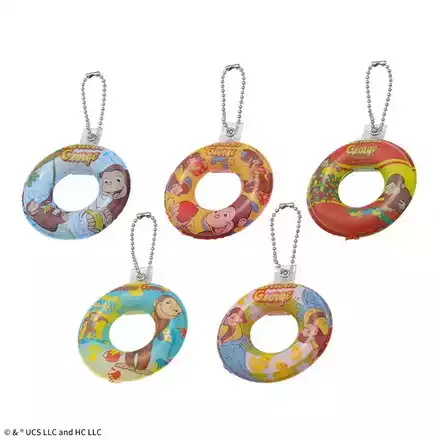 おさるのジョージ　浮き輪チャーム