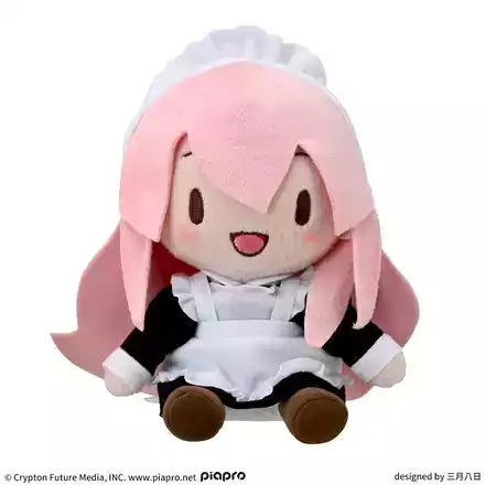 初音ミクシリーズ　ふわぷち　ミニぬいぐるみ“巡音ルカ”メイドVer.