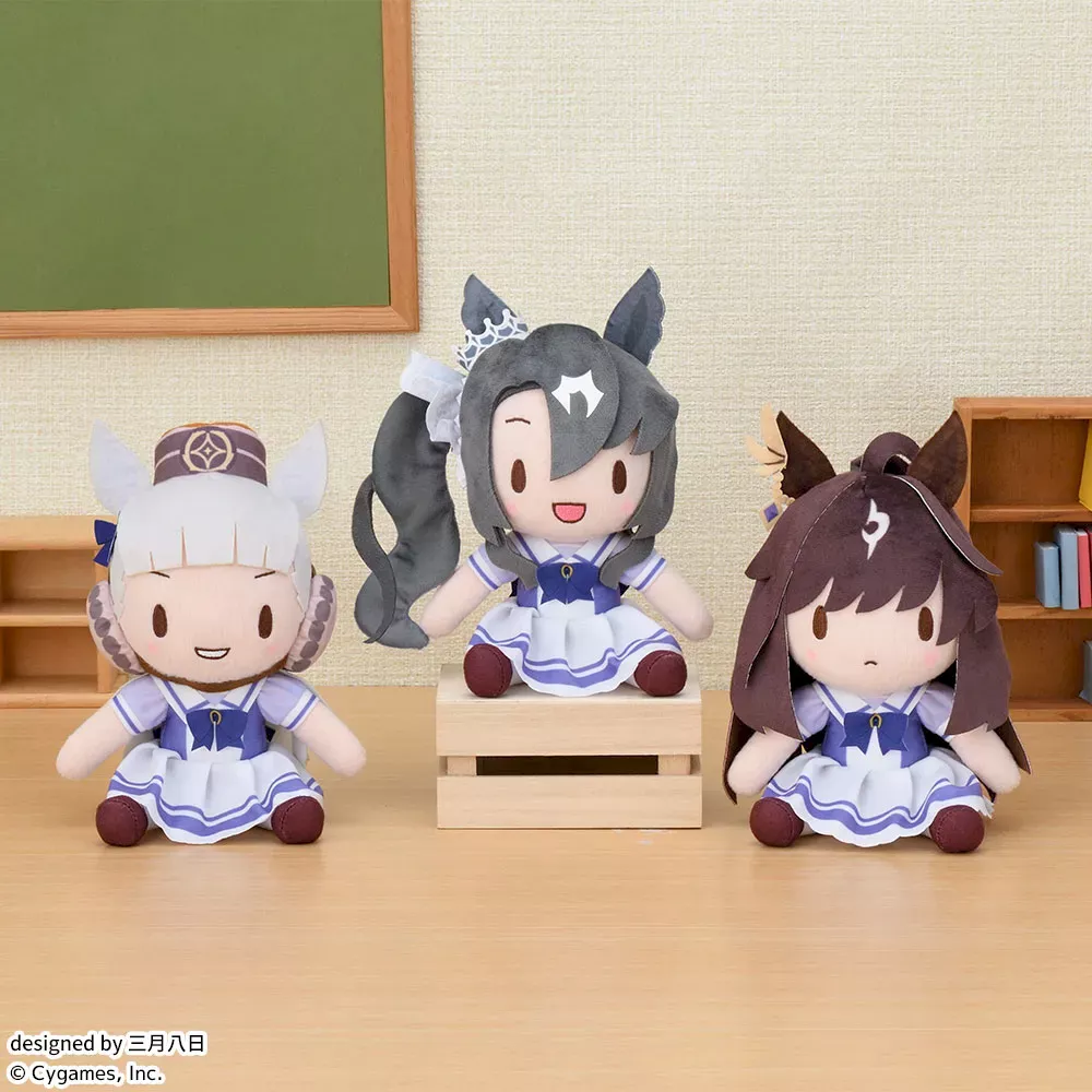 ウマ娘　プリティーダービー　ぬいぐるみ　ふわコロりんぬいぐるみ　ゴールドシップ等 ウマ娘】ゴールドシップたちのふわぷちぬいぐるみが登場！ゆる