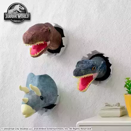 ジュラシック・ワールド　ぬいぐるみ　あたま飛び出しVer.