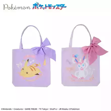 ポケットモンスター　プラチナムザッカ リボントートバッグ