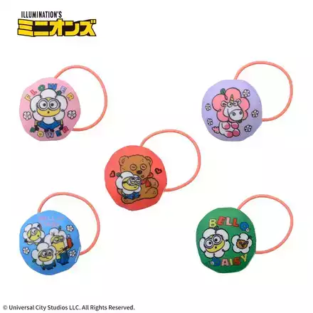 ミニオン　マスコットヘアゴム