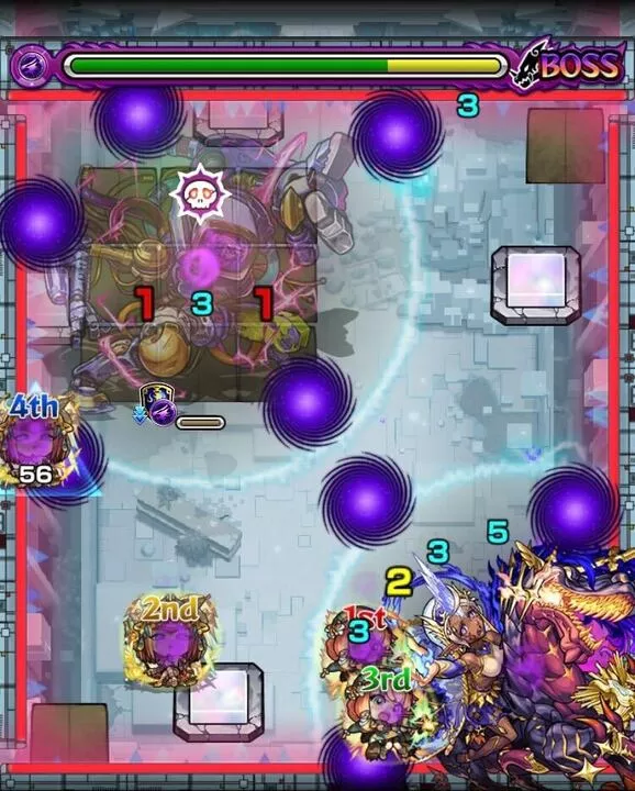 アポカリプス星墓ボス1クロスドクロ処理後