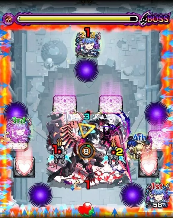 パラノヴィア星墓ボス1クロスドクロ処理後